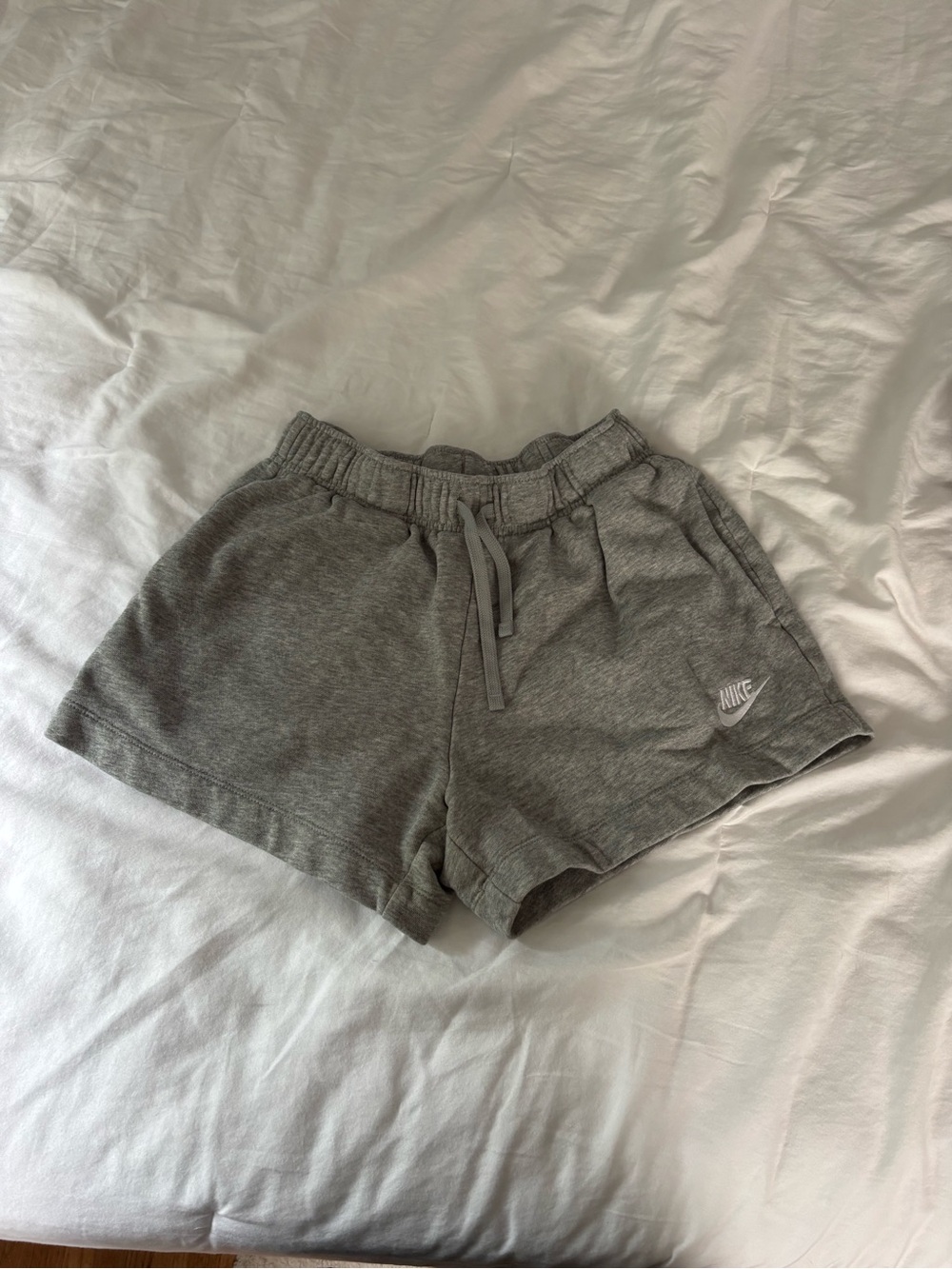 Nike Women’s Heather Gray Sweat Shorts